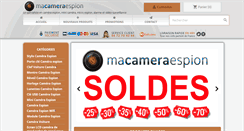Desktop Screenshot of macameraespion.com